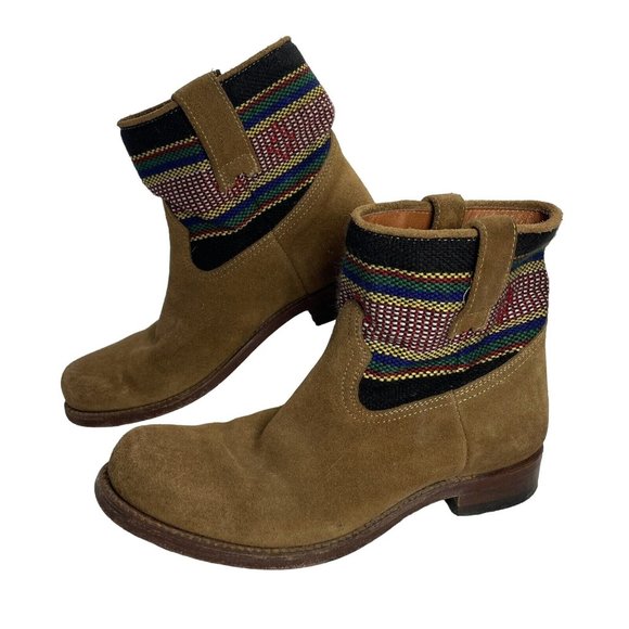 Penelope Chilvers Shoes - Penelope Chilvers 1960 Suede Midcalf Boots Women’s Size 5-5.5 36